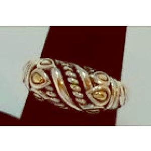 Jail by John Hardy SS and 14k ring, size 7!